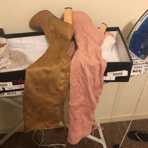 Never worn thigh high boots